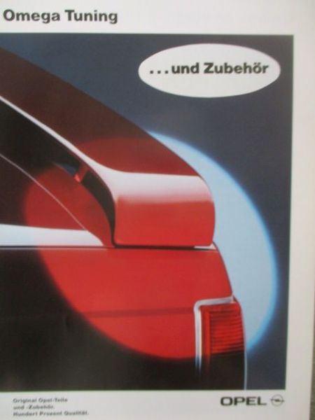 Opel Omega A Tuning & Zubehör Juni 1991