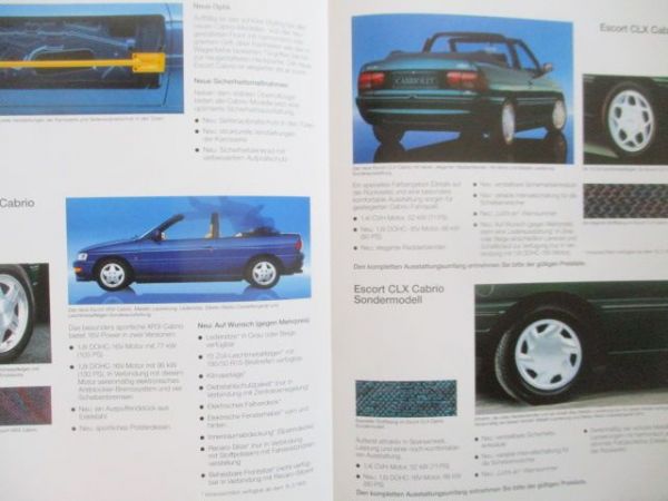 Ford Escort Cabrio Februar 1993