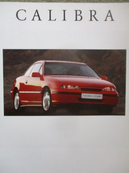 Opel Calibra September 1992