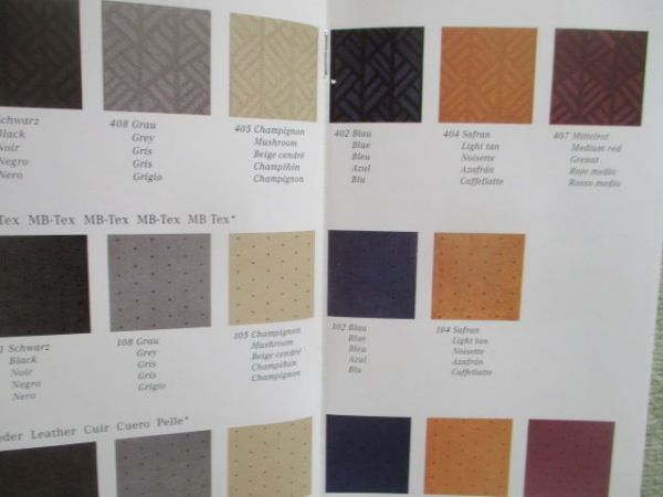 Mercedes Benz C-Klasse W202 Lacke & Polster 6.1994