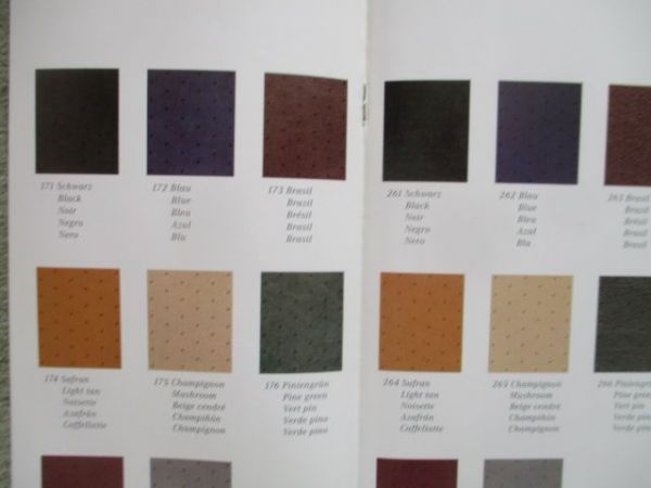 Mercedes Benz E-Klasse Lacke und Polster W124 Juli 1993