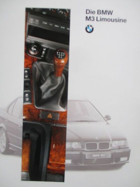 BMW M3 Limousine E36 September 1994