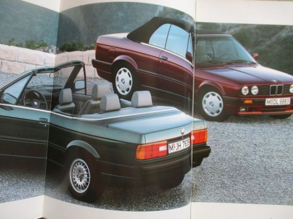 BMW 318i 320i 325i Cabriolet E30 März 1991