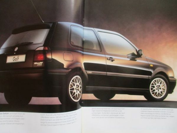 VW Golf III VR6 Edition Typ 1HO Oktober 1994