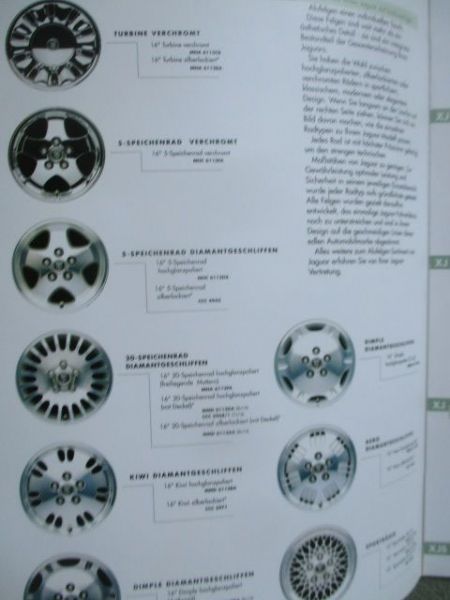 Jaguar Zubehör Alufelgen