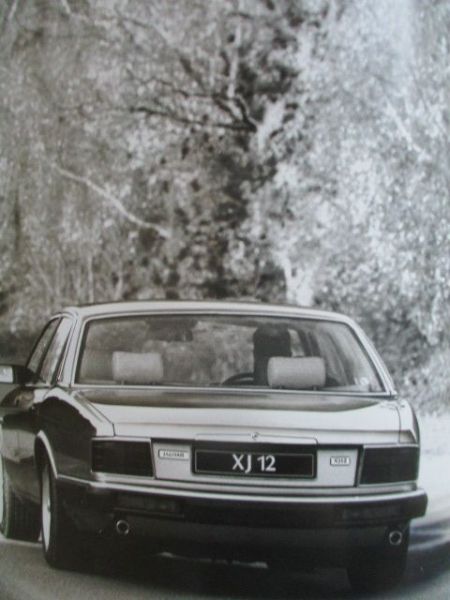 Jaguar XJ12 (XJ81) Prospekt Februar 1992
