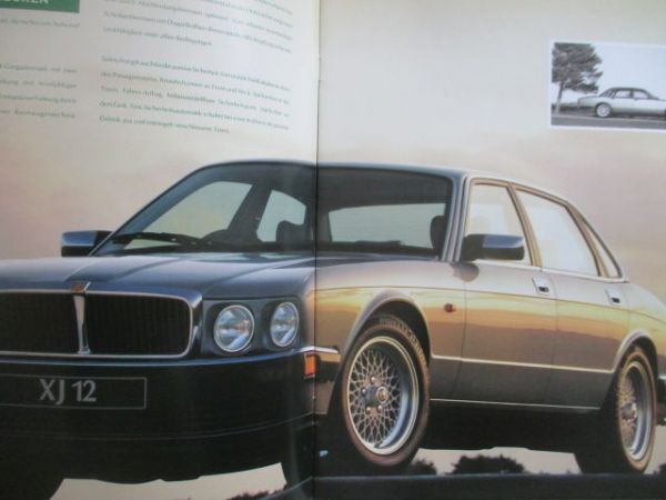 Jaguar XJ12 (XJ81) Prospekt Februar 1992