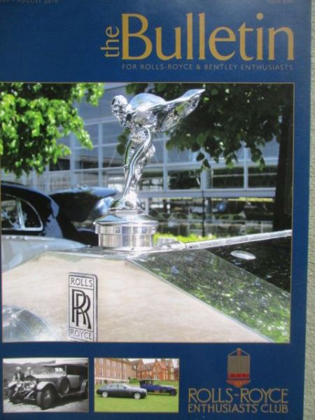 Rolls-Royce & Bentley Enthusiast the Bulletin 7+8/2010