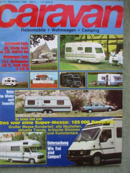 caravan 11/1988