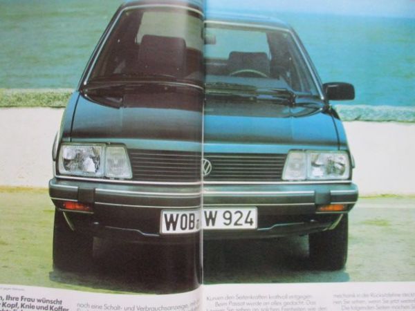 VW Passat (32b) +Variant C +CL +GL +Formel E Prospekt März 1983
