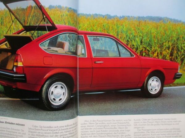 VW Passat (32b) +Variant C +CL +GL +Formel E Prospekt März 1983