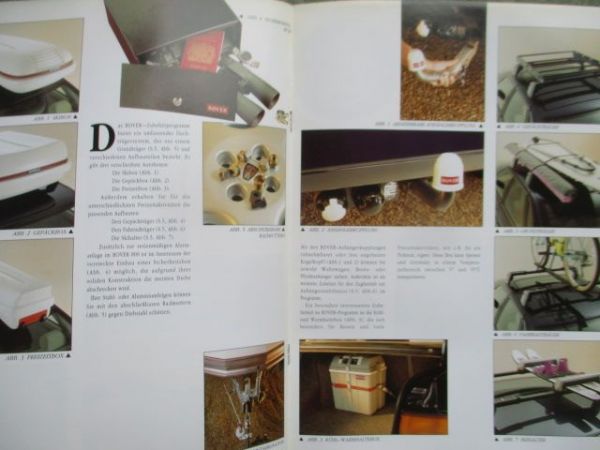 Rover Serie 800 Zubehör Katalog