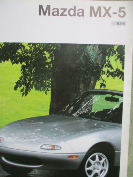 Mazda MX-5 (NA) August 1994