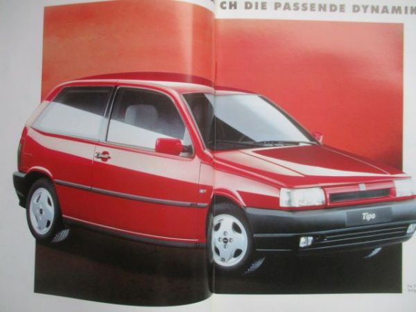 Fiat Tipo März 1995 (Typ 160) Prospekt