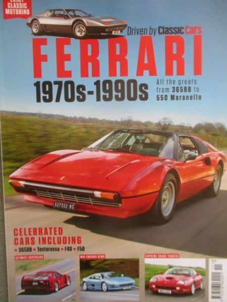 Classic Cars Ferrari 1970-1990s