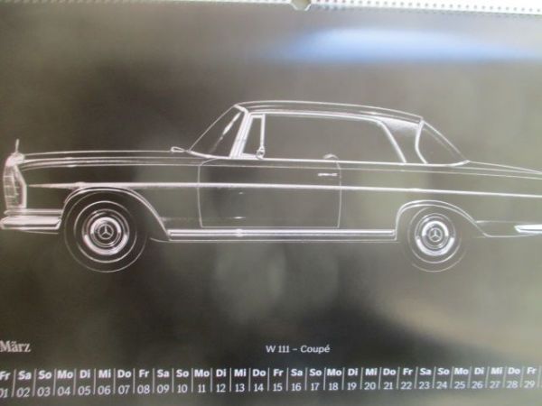 Mercedes-Benz Classic Kalender 2024 Format 42x60cm