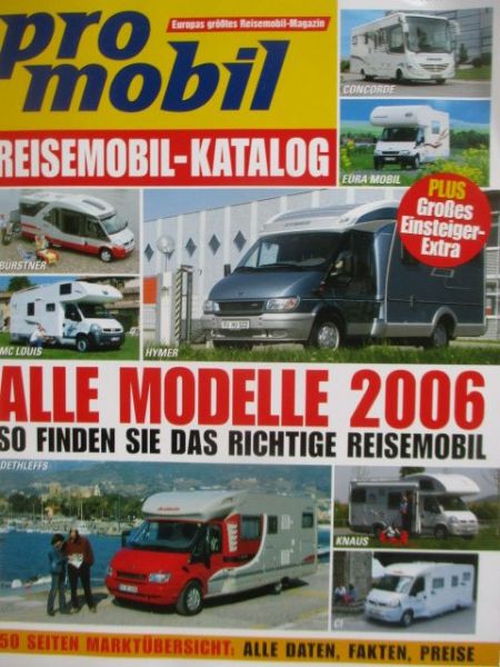 pro mobil Reisemobil-Katalog 2006