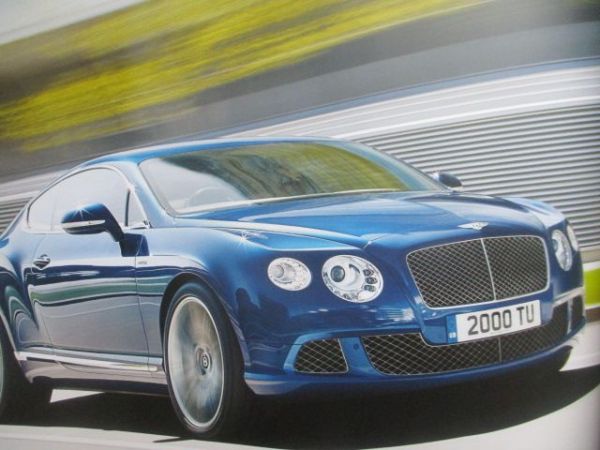 Bentley New Continental GT Speed June 2012