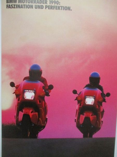 BMW Motorräder 1990 Mappe