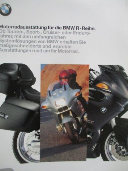 BMW R-Reihe Motorradausstattung Januar 1998