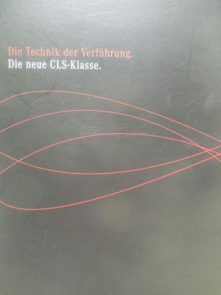 Mercedes Benz CLS-Klasse BR219 CD DVD Set August 2004