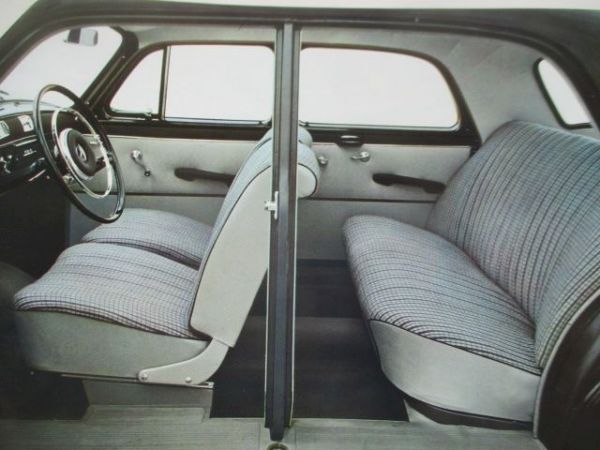 Mercedes Benz 180 +180D Prospekt 1962