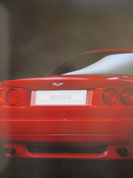 Aston Martin Vantage +Volante +DB7 Prospektmappe