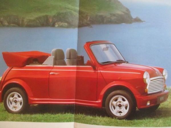 Rover Mini Cabriolet Prospekt 46kw/63ps Juli 1993