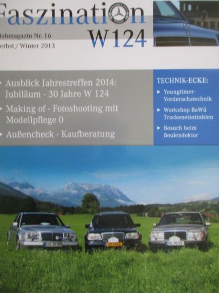 Faszination W124 Herbst/Winter 2013