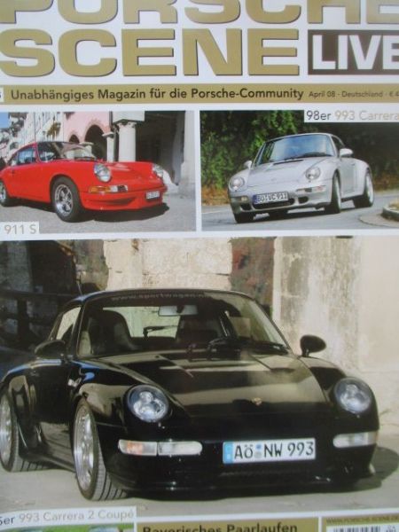 Porsche Scene Live 4/2008