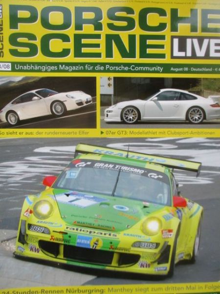 Porsche Scene Live 8/2008