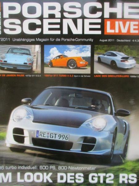 Porsche Scene Live 8/2011