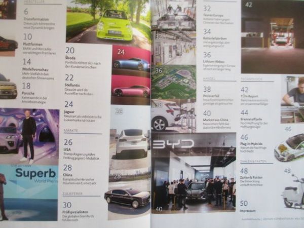 Automobilwoche edition Generation E März 2025