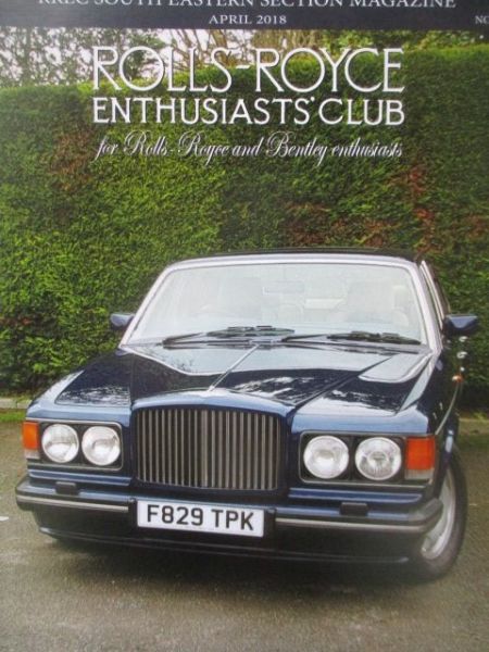 Rolls-Royce Enthusiasts Club April 2018