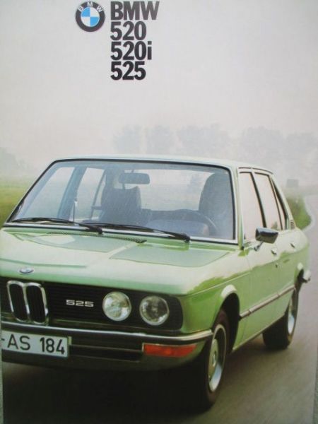 BMW 520 520i 525 E12 September 1973