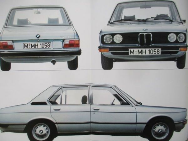 BMW 520 520i 525 E12 September 1973