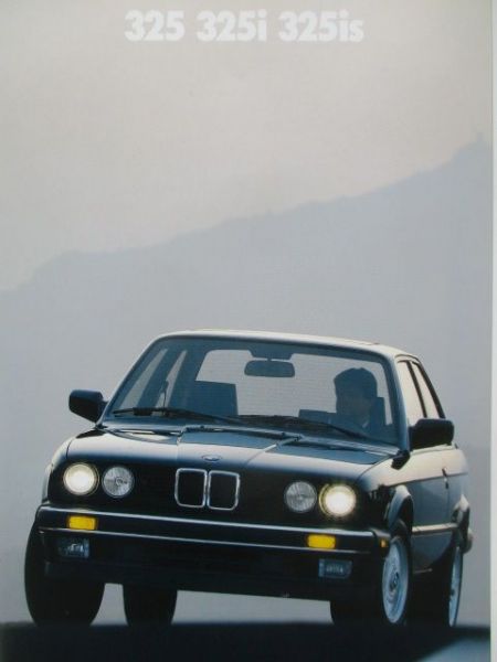 BMW 325 325i 325is E30 US Modell September 1987