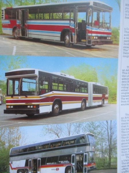 Neoplan USA Skyliner Katalog Mai 1981
