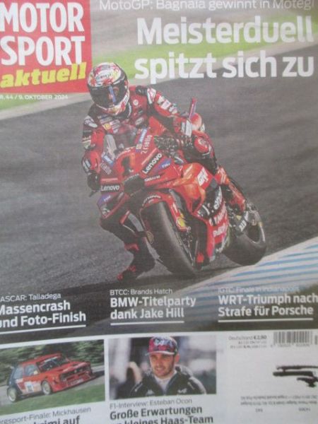 Motor Sport aktuell 44/2024