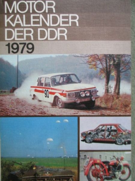 Motor Kalender der DDR 1979