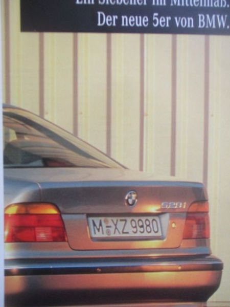 Mercdes Benz Produktinfomation August 1995