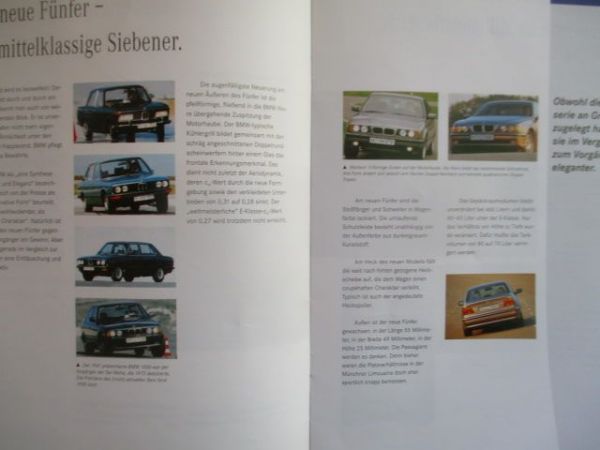 Mercdes Benz Produktinfomation August 1995