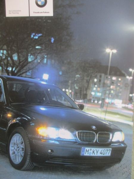 BMW 3er Limousine +Touring E46 Einsatzfahrzeuge 8-2003