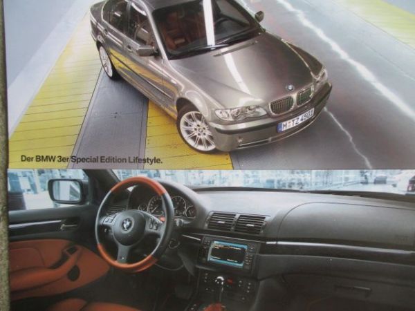 BMW 3er Reihe E46 Special Edition Flyer