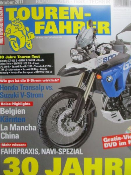 Tourenfahrer Oktober 2011