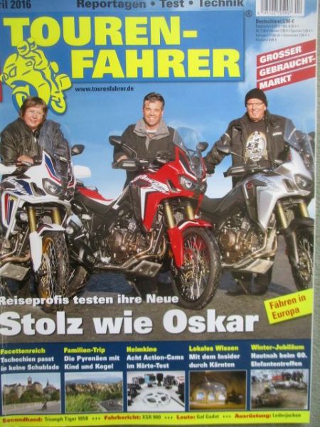 Tourenfahrer April 2016