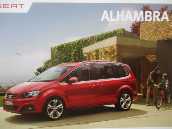 Seat Alhambra +Style +FR-Line Prospekt Juni 2017 +Preisliste
