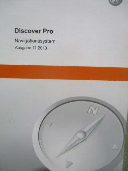 VW Discover Pro Navigationssystem November 2013