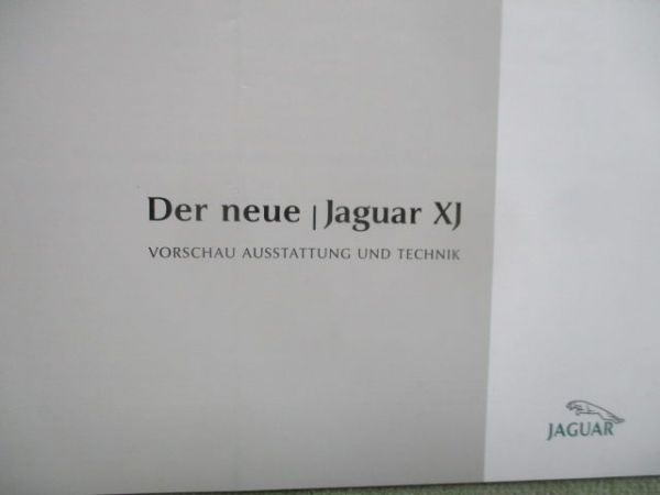 Jaguar XJ (X350) Vorschau Ausstattung & Technik