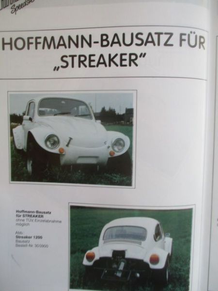 Hoffmann Speedster Entwicklung Herstellung Vertrieb
